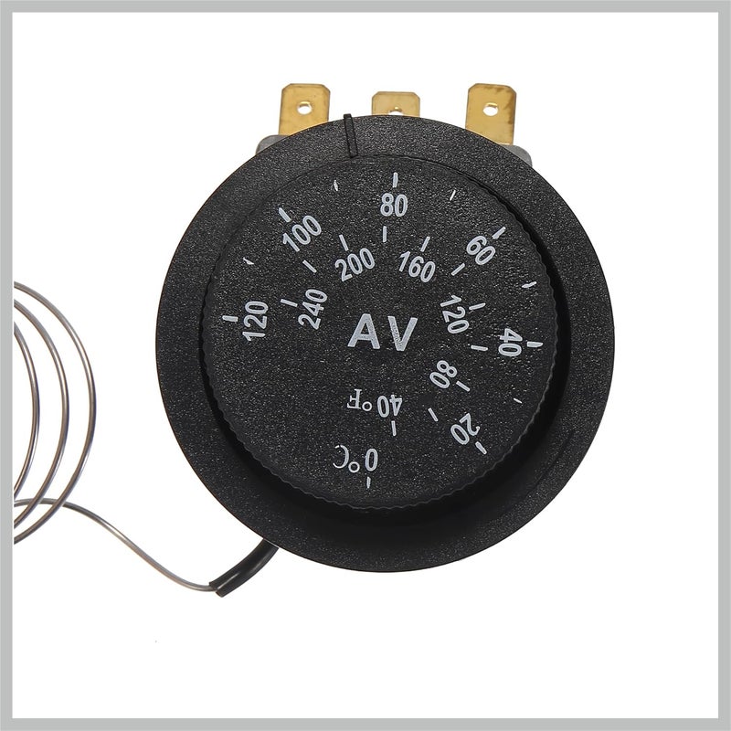 RATCHROLL 12V Electric Radiator Fan Thermostat Controller Kit Liquid Expansion Temperature Control Switch for Car Replacement Car Parts - Image 5